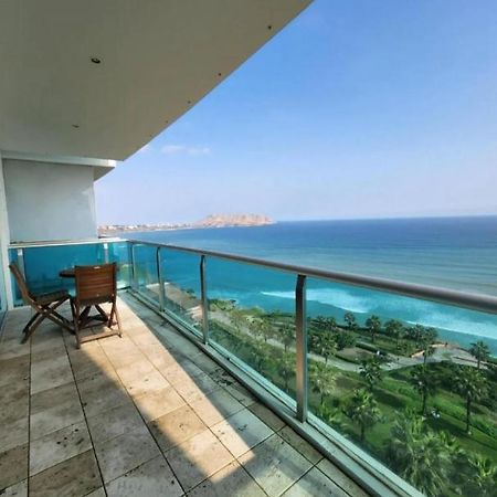 Exclusivo Y Moderno Depa En Miraflores Vista Al Mar Y A La Ciudad Amoblado Apartments Лима Екстериор снимка